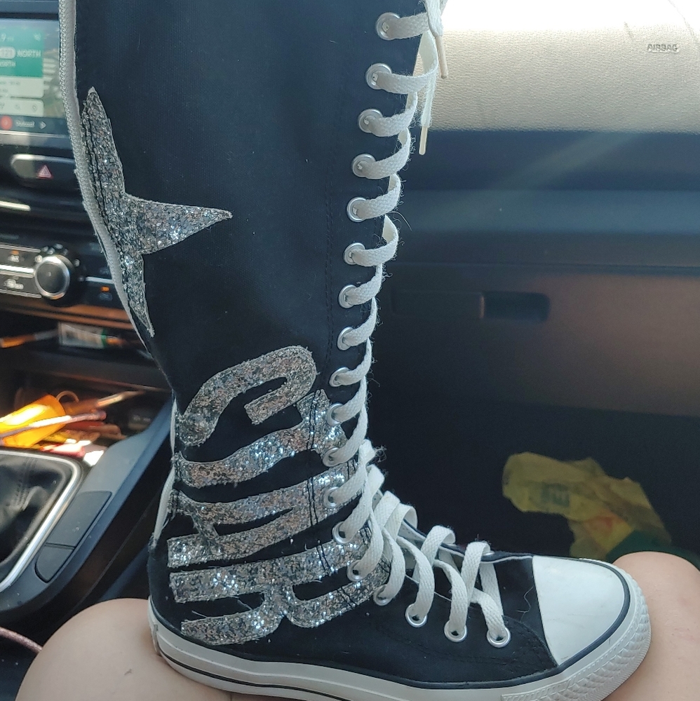 Long High Top Converse